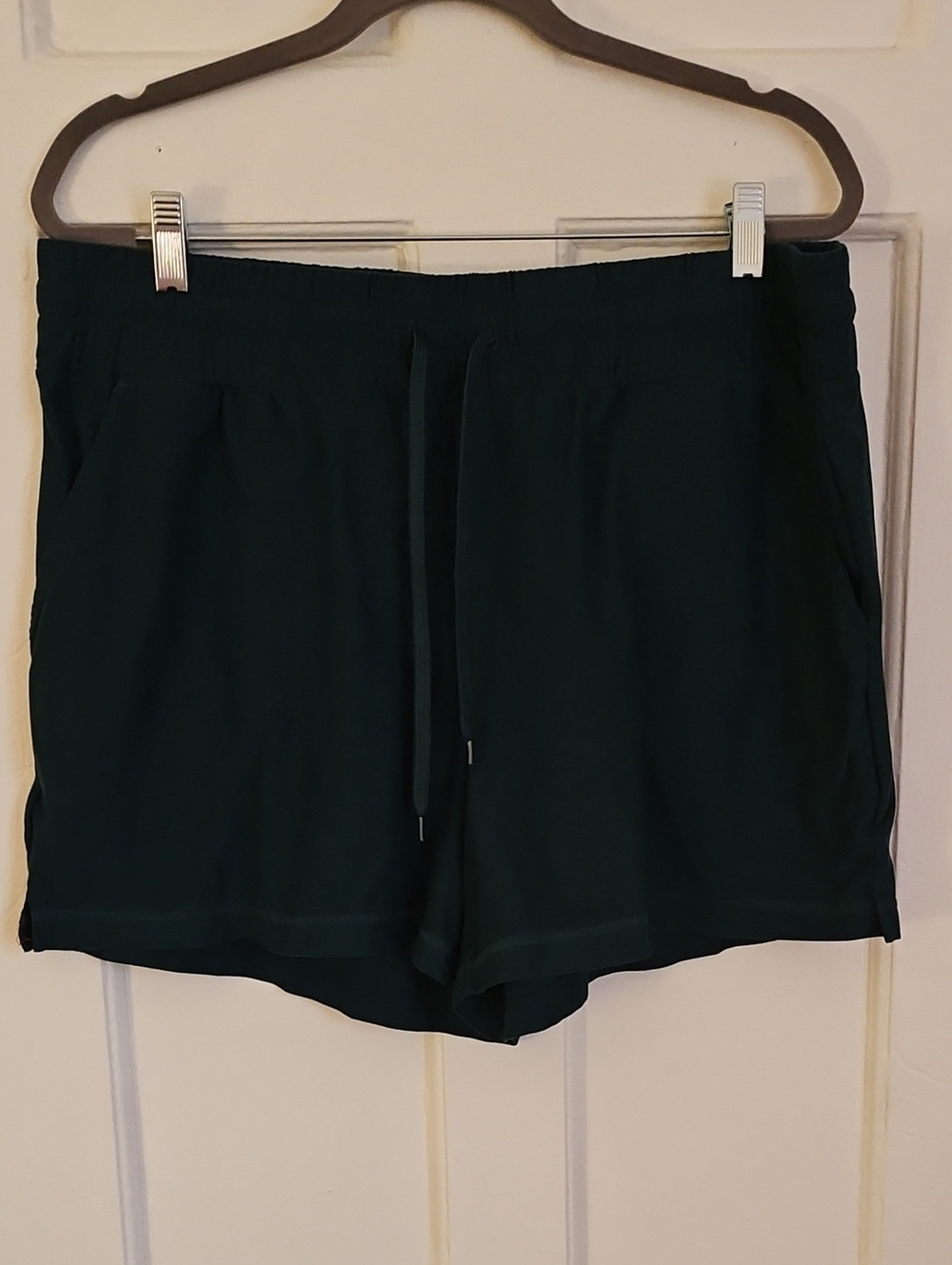Athletic Works Dark Teal Drawstring Athletic Shorts